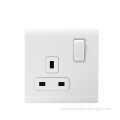 1Gang 13A 250V Double Pole Switched Socket Outlet